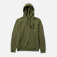 Diamond UN Polo Hoody - Emerald Green