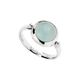 Garland Silver Aqua Chalcedony Ring