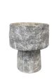 Mushroom Planter Grey Wash Large