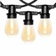 12 Sockets Festoon Party Wedding String Light Outdoor