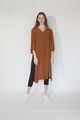 Brea Tunic Dress - Cognac