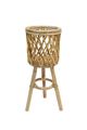 Bayan Rattan Floor Planter Stand Small