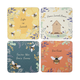 Beekeeper Set of 4 Coasters