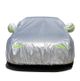 3XL Aluminum Waterproof Outdoor Car Cover Double Thick Rain UV Resistant