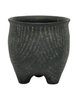 Zala Cement Planter - Black