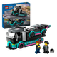 LEGO CITY: Race Car and Car Carrier Truck (60406)