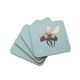 Watercolour Bee Coasters Set of 4