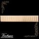 large Fluted Wood border / Furniture trim moulding 35mm wide