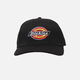 Dickies Classic Logo Curved Peak Cap - Black