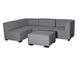 DS NZ made Andy corner sofa Vish Grey