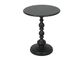 Vintage Iron Side Table-Black