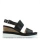 women shoes Chrisbella lady shoes Black Sandals,  Wedges YACS-0110