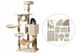 Cat Tree Cat Furniture Scratcher/Scratching Post Tree Play House - 150CM High