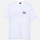 Stussy Graffiti LCB SS Tee - White