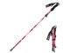 Portable 5-Section Hiking Sticks -Red/110CM