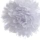 Tissue paper pom pom large - white