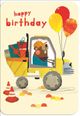 Birthday Card - Dumper Truck