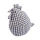 Henrietta Gingham Doorstop - Blueberry