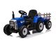 DS Ride On Car Tractor with Trailer Blue