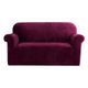 DS NA Artiss Velvet Sofa Cover Plush Couch Cover Lounge  2 Seater Ruby Red