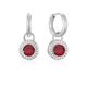 Ruby Orbit Ear Charms