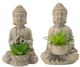 Two Sitting Buddha Planters