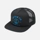 Captain Fin Mixer Trucker Hat - Black