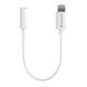 Verbatim Essentials Lightning to 3.5mm Headphone Jack 10cm White