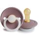 Frigg - Rope Night - Natural Rubber Pacifier Twin Pack