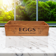 Embrace Vintage Charm with Our Wooden 12 Egg Storage Box