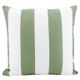 Outdoor Stripe Olive Cushion 50x50cm