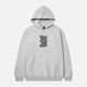 HUF Worldwide Benton Heavyweight Hood - Heather Grey