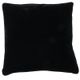 Velvet Crushed Cushion - Black