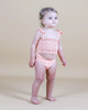 Petite Floral Smocked Tie Swim