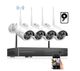 Wireless Security Camera system with 4 Cameras