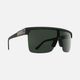 Spy Sunglasses Flynn 5050 - Soft Matte Black HD Plus Grey Green