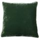 Velvet Crushed Cushion - Green