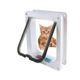 Cat Door 4 Ways Round Lockable Pet Dog Flap Cat Door