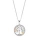 Sterling Silver Tree Of Life Necklace with Hearts