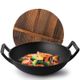 Cast Iron Wok Pan