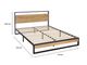 DS Whistler Queen Bed with L30 Mattress