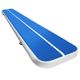 DS NA 5m x 1m Inflatable Air Track Mat 20cm Thick Gymnastic  Blue And White