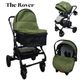 Rover Forest - 3 in 1 Stroller + Bassinet + Capsule Combo