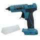 Cordless Hot Melt Glue Gun with 20 Pcs Sticks Fit Makita 18V Battery