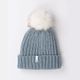 Rusty Homeslice Pom Pom Beanie - Glacial Blue