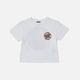 Santa Cruz Girls MFG Dot Retro Crop Tee - White