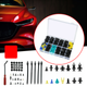 640PCS Car Body Trim Clips Retainer Bumper Rivets Fastener Kit