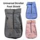 Universal Stroller Foot Shield Cover with Zip