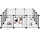 12 Panel Pet Dog Playpen Puppy Exercise Cage Enclosure Fence Cat Rabbit Play Pen