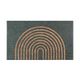 Coir Doormat - Arch - Green